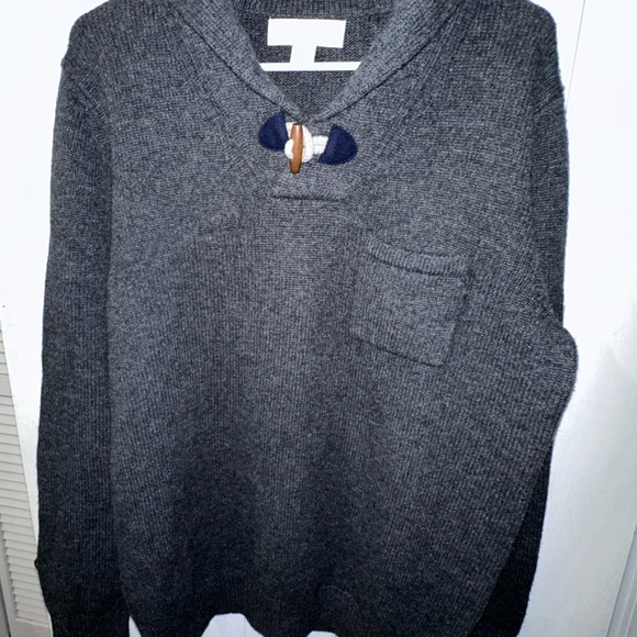 Frederik Anderson Copenhagen Gorgeous Gray Sweater Size L Washed never worn-EUC! - Picture 13 of 13